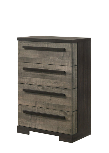 Remington Brown and Gray Chest by Crown Mark at Eve Furniture