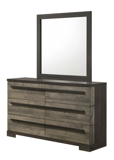 Remington Brown and Gray Dresser by Crown Mark at Eve Furniture