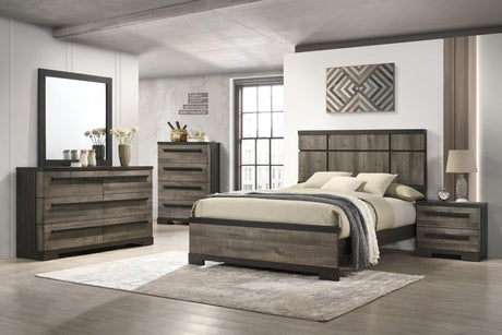 Remington Brown and Gray Dresser by Crown Mark at Eve Furniture
