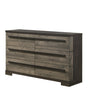Remington Brown and Gray Dresser by Crown Mark at Eve Furniture