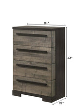 Remington Brown and Gray Panel Bedroom Set by Crown Mark at Eve Furniture