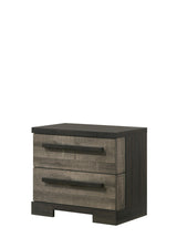 Remington Brown and Gray Nightstand by Crown Mark at Eve Furniture