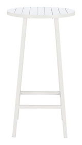 Ren White Outdoor Bar Table by Zuomod at Eve Furniture