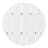 Ren White Outdoor Bar Table by Zuomod at Eve Furniture
