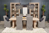 Renata Black Chandelier (28" W) by Classic Home at Eve Furniture