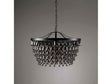 Renata Black Chandelier (28" W) by Classic Home at Eve Furniture