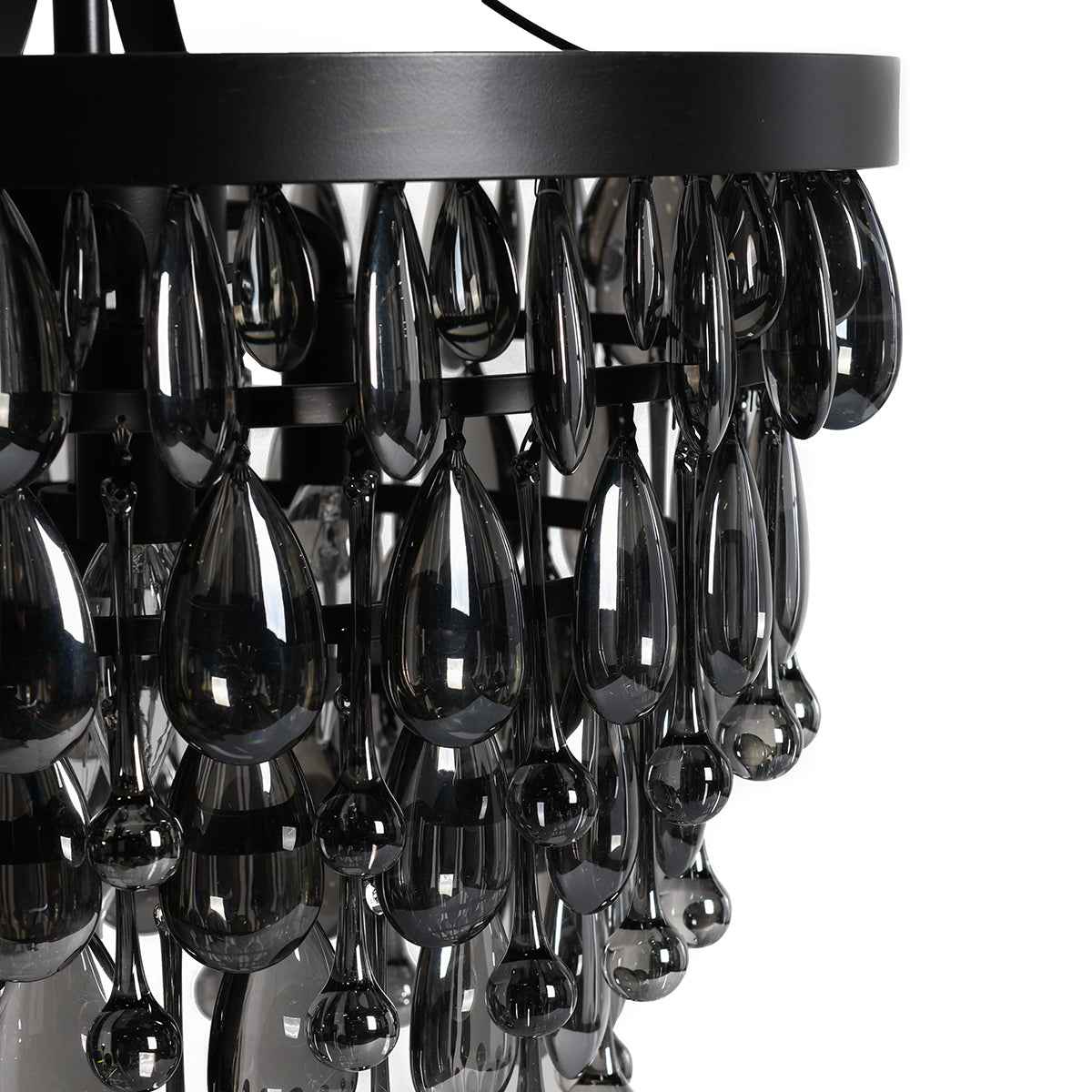 Renata Black Chandelier by Classic Home at Eve Furniture