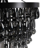 Renata Black Chandelier by Classic Home at Eve Furniture