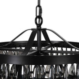 Renata Black Chandelier by Classic Home at Eve Furniture