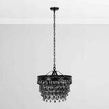 Renata Black Chandelier by Classic Home at Eve Furniture