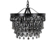 Renata Black Chandelier by Classic Home at Eve Furniture