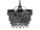 Renata Black Chandelier by Classic Home at Eve Furniture