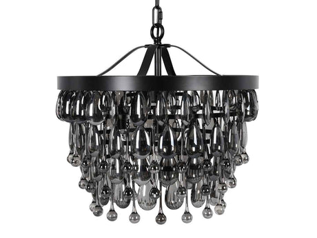 Renata Black Chandelier by Classic Home at Eve Furniture