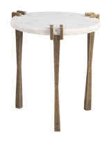 Rench White Side Table by Zuomod at Eve Furniture