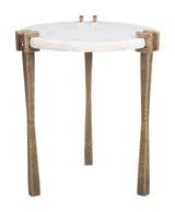 Rench White Side Table by Zuomod at Eve Furniture