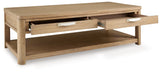 Rencott Light Brown Coffee Table