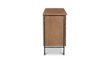 Rene 6 Drawer Dresser Brown by Moe's Home at Eve Furniture