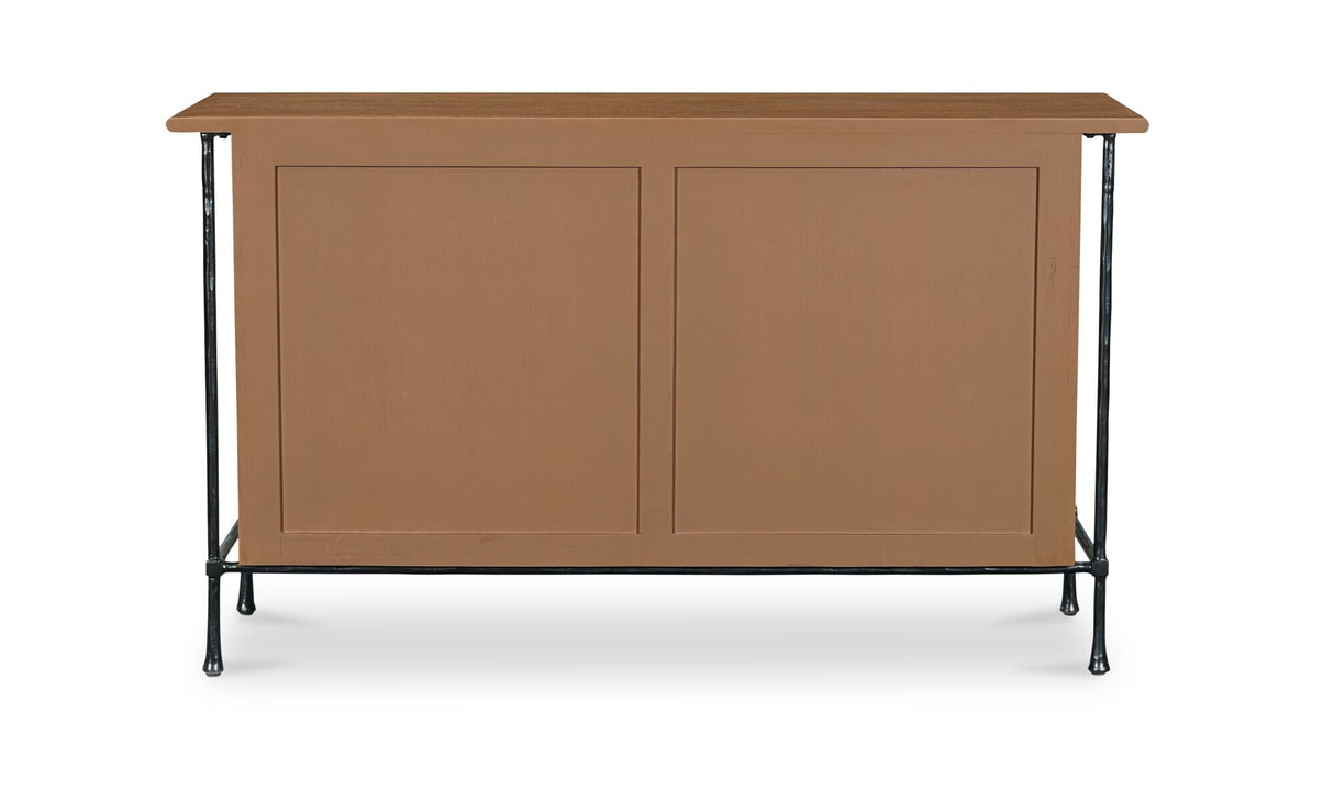 Rene 6 Drawer Dresser Brown by Moe's Home at Eve Furniture