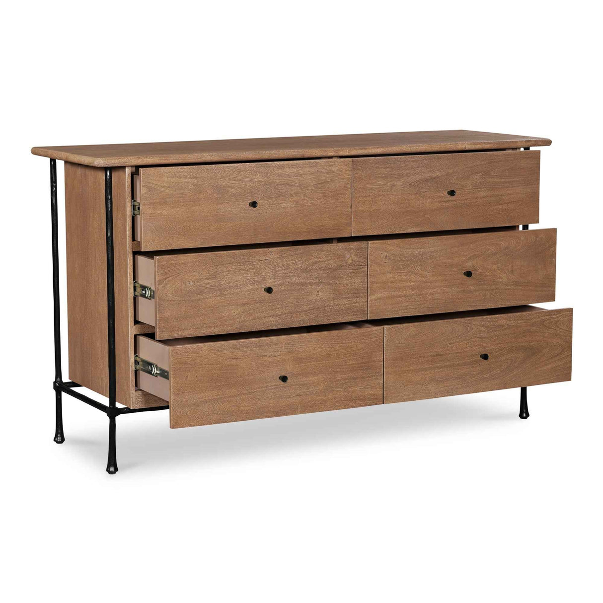 Rene Brown 6 Drawer Dresser