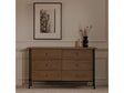 Rene Brown 6 Drawer Dresser