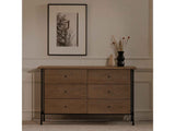 Rene Brown 6 Drawer Dresser