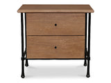 Rene Brown Nightstand by MOES at Eve Furniture