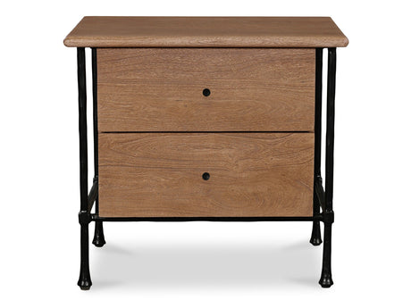 Rene Brown Nightstand by MOES at Eve Furniture