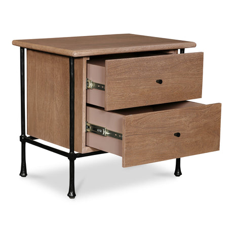 Rene Brown Nightstand by MOES at Eve Furniture