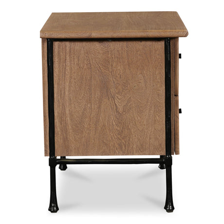 Rene Brown Nightstand by MOES at Eve Furniture