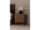 Rene Brown Nightstand by MOES at Eve Furniture