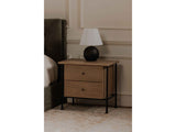 Rene Brown Nightstand by Moe's Home at Eve Furniture