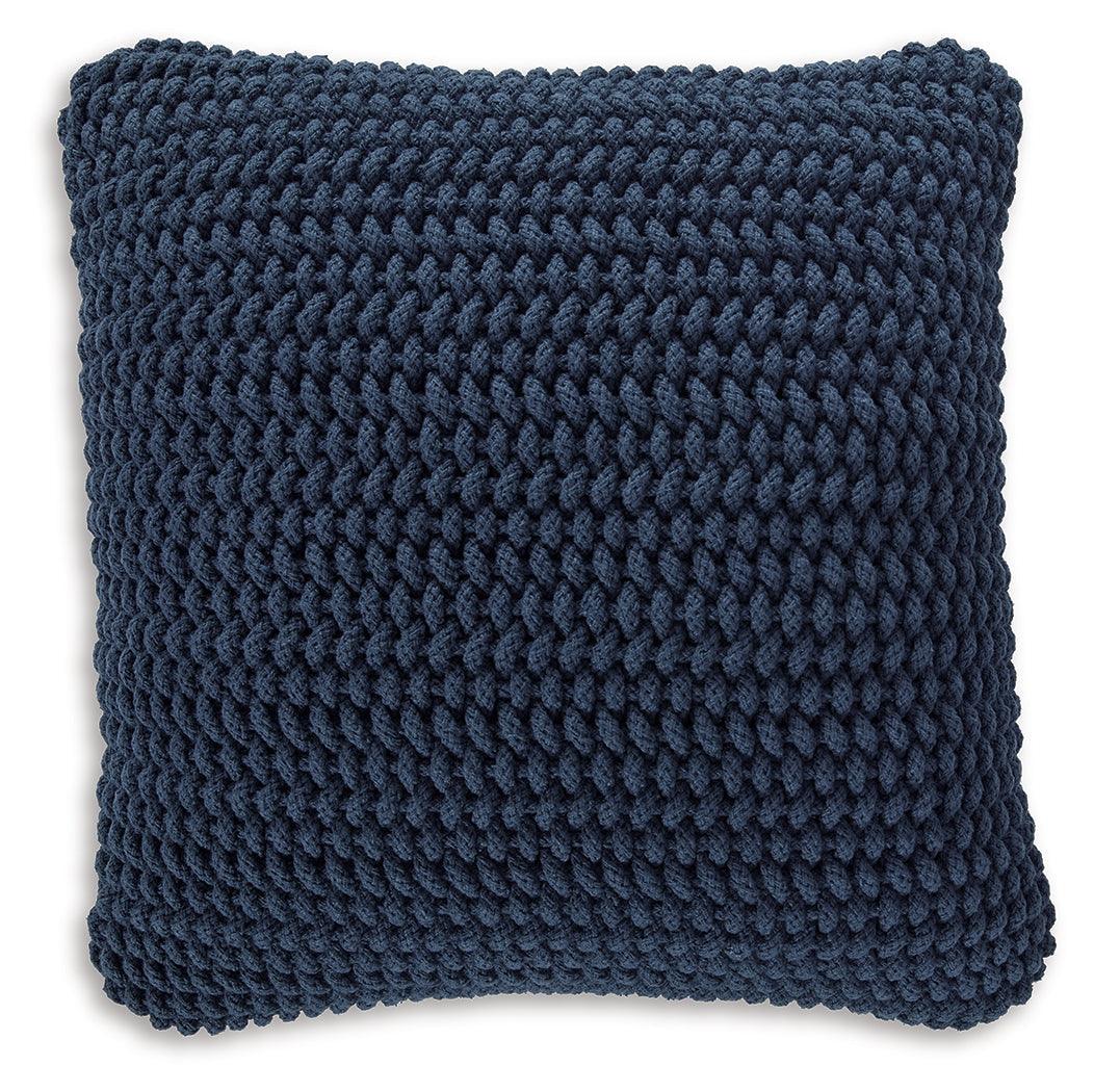 Renemore Blue Pillow by Ashley at Eve Furniture