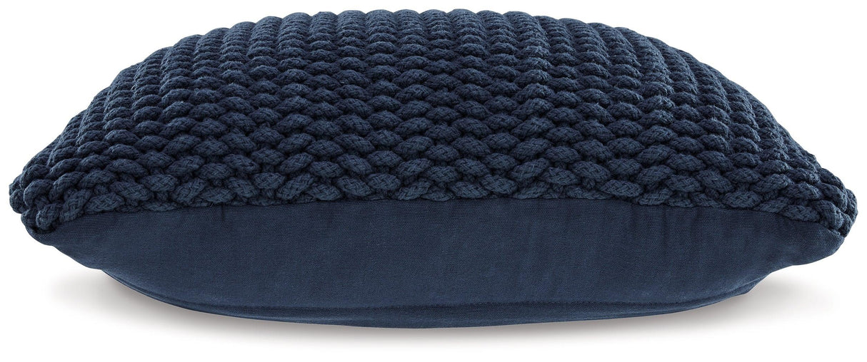 Renemore Blue Pillow by Ashley at Eve Furniture