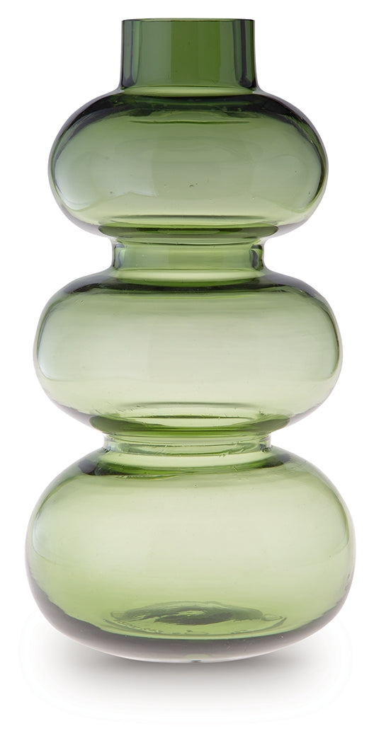 Renethorne Green Vase by Ashley at Eve Furniture