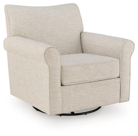 Renley Opal Swivel Glider Accent Chair by Ashley at Eve Furniture