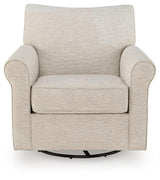 Renley Opal Swivel Glider Accent Chair by Ashley at Eve Furniture