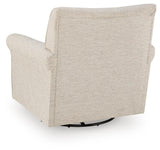 Renley Opal Swivel Glider Accent Chair by Ashley at Eve Furniture