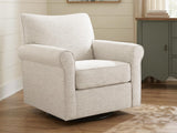 Renley Opal Swivel Glider Accent Chair by Ashley at Eve Furniture