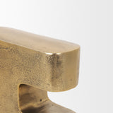 Renni Antiqued Brass Large Decorative Sculpture by Mercana at Eve Furniture
