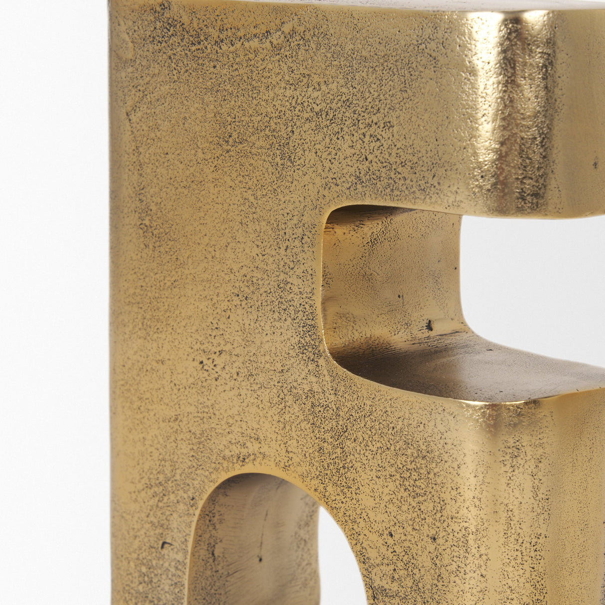 Renni Antiqued Brass Large Decorative Sculpture by Mercana at Eve Furniture