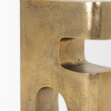 Renni Antiqued Brass Large Decorative Sculpture by Mercana at Eve Furniture
