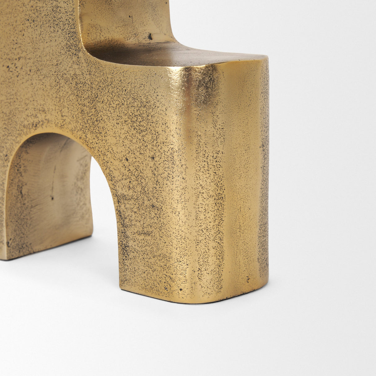 Renni Antiqued Brass Large Decorative Sculpture by Mercana at Eve Furniture
