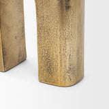 Renni Antiqued Brass Small Decorative Sculpture by Mercana at Eve Furniture