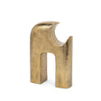 Renni Antiqued Brass Small Decorative Sculpture by Mercana at Eve Furniture