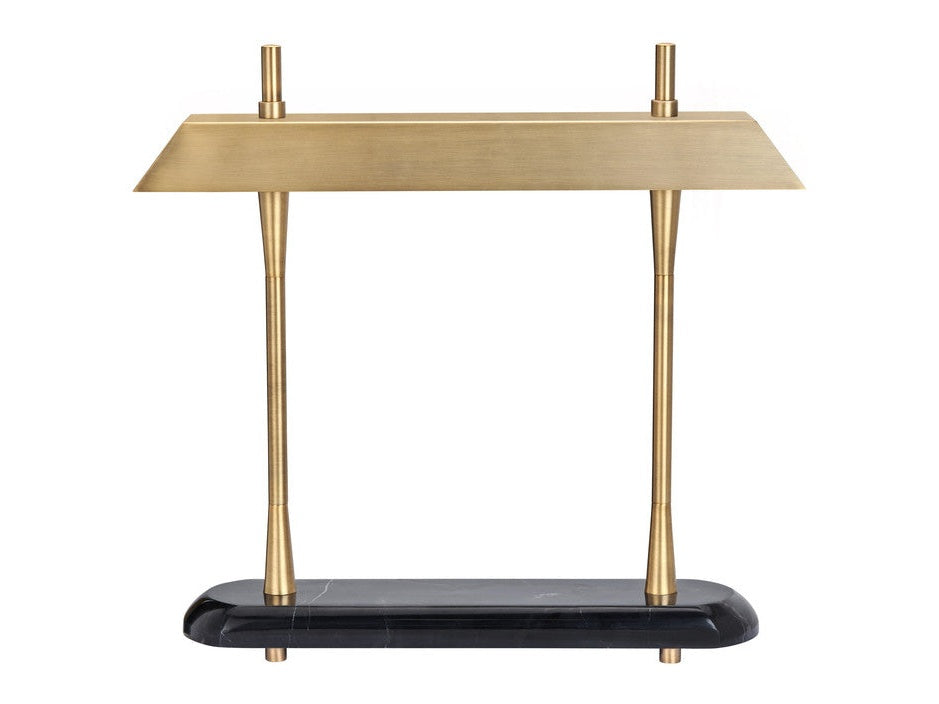 Rennick Gold/Black Table Lamp by Crestview at Eve Furniture