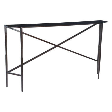 Reno 60" Console Table in Dark Bronze by Home Trends & Design at Eve Furniture