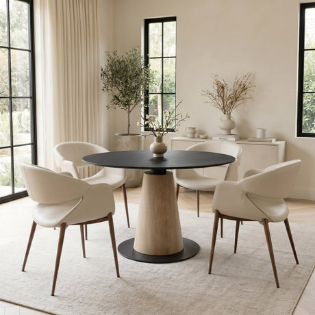 Reno Black Dining Table by Zuomod at Eve Furniture