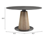 Reno Black Dining Table by Zuomod at Eve Furniture