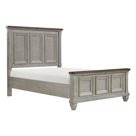 Renton Antique Gray/Brown California King Bed by Homelegance at Eve Furniture