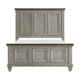 Renton Antique Gray/Brown California King Bed by Homelegance at Eve Furniture